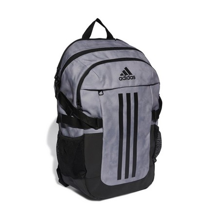 Unisex Power Vi Graphic Backpack, Grey, A701_ONE, large image number 2