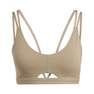 Women Yoga Studio Luxe Light-Support Bra, Beige, A701_ONE, thumbnail image number 2
