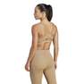 Women Yoga Studio Luxe Light-Support Bra, Beige, A701_ONE, thumbnail image number 3