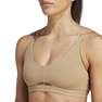 Women Yoga Studio Luxe Light-Support Bra, Beige, A701_ONE, thumbnail image number 5