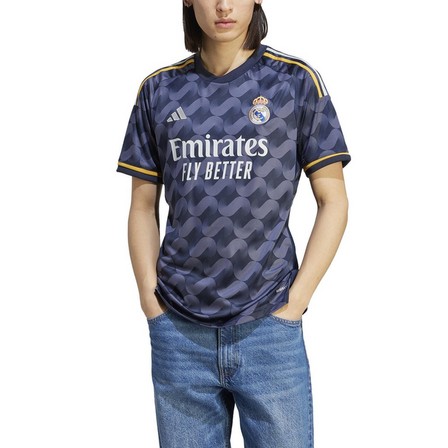 Men Real Madrid 23/24 Away Jersey, Blue, A701_ONE, large image number 1