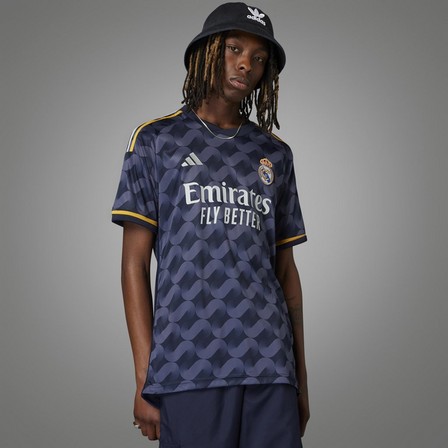 Men Real Madrid 23/24 Away Jersey, Blue, A701_ONE, large image number 8