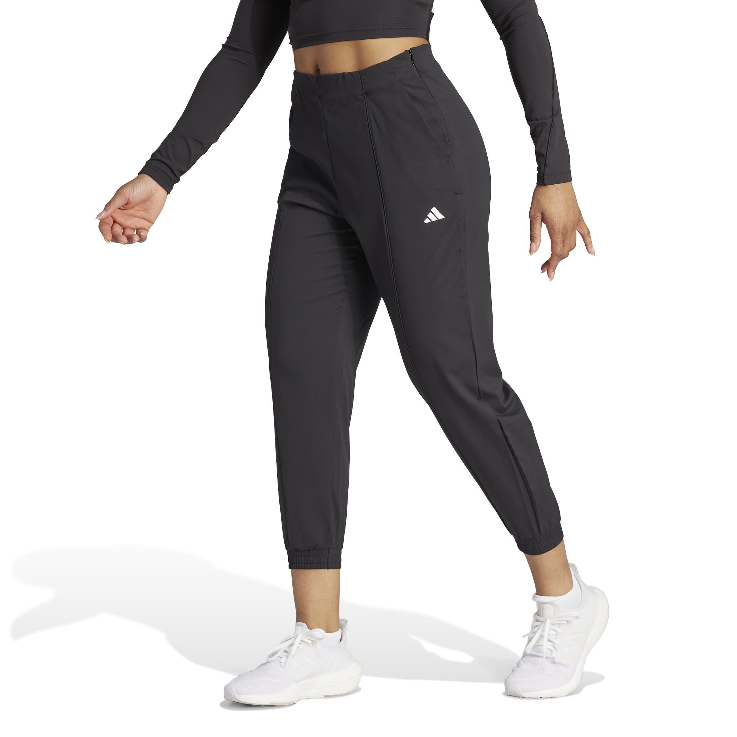 AEROREADY Train Essentials Minimal Branding Woven Joggers, Black, , large image number 1