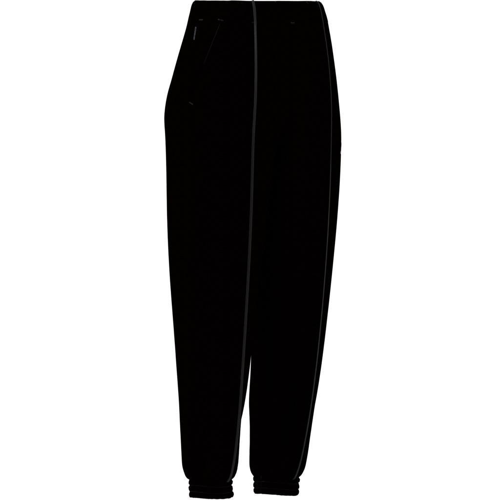 Women Aeroready Train Essentials Minimal Branding Woven Joggers, Black, A701_ONE, large image number 5