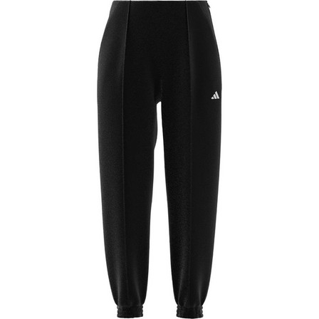 Women Aeroready Train Essentials Minimal Branding Woven Joggers, Black, A701_ONE, large image number 14