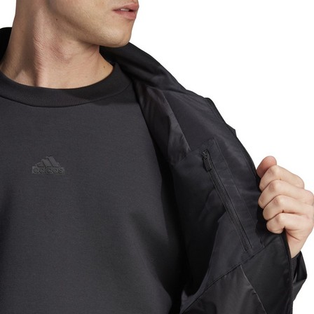 Men Adidas Z.N.E. Premium Jacket, Black, A701_ONE, large image number 5