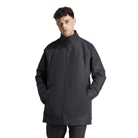 Men Adidas Z.N.E. Premium Jacket, Black, A701_ONE, large image number 11