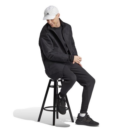 Men Adidas Z.N.E. Premium Jacket, Black, A701_ONE, large image number 12