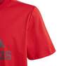 Unisex Kids Big Logo Cotton T-Shirt, Red, A701_ONE, thumbnail image number 4
