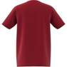 Unisex Kids Big Logo Cotton T-Shirt, Red, A701_ONE, thumbnail image number 8