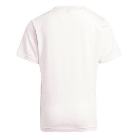 Kids Unisex Essentials Logo T-Shirt, Pink, A701_ONE, large image number 2
