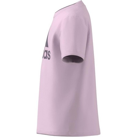 Kids Unisex Essentials Logo T-Shirt, Pink, A701_ONE, large image number 9