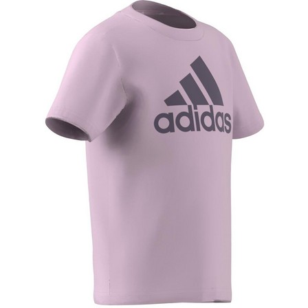 Kids Unisex Essentials Logo T-Shirt, Pink, A701_ONE, large image number 10