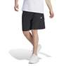 Men Scribble Shorts, Black, A701_ONE, thumbnail image number 0