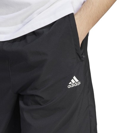 Men Scribble Shorts, Black, A701_ONE, large image number 3
