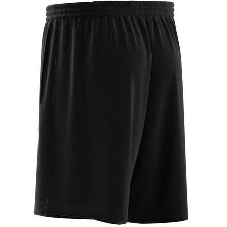 Men Scribble Shorts, Black, A701_ONE, large image number 7