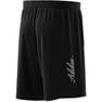 Men Scribble Shorts, Black, A701_ONE, thumbnail image number 12