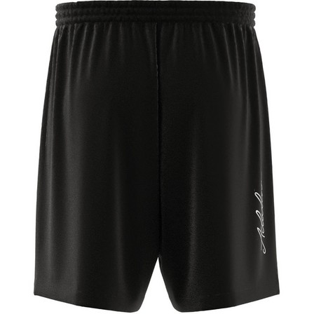 Men Scribble Shorts, Black, A701_ONE, large image number 13