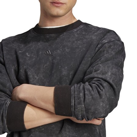Men All Szn Long Sleeve Sweatshirt, Black, A701_ONE, large image number 4