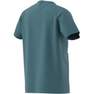 Unisex Kids Trefoil T-Shirt, Blue, A701_ONE, thumbnail image number 11