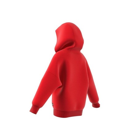 Unisex Kids Adidas X Classic Lego Winter Hoodie, Red, A701_ONE, large image number 11