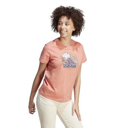 Female Doodle Graphic T-Shirt, Pink, A701_ONE, large image number 13