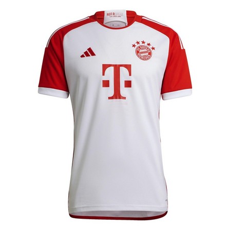Men Fc Bayern 23/24 Home Jersey, White, A701_ONE, large image number 2