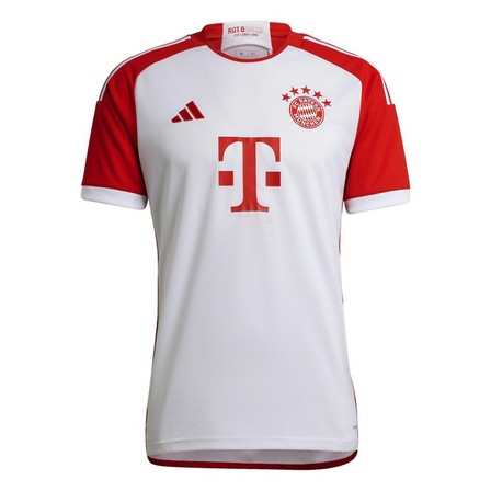 Men Fc Bayern 23/24 Home Jersey, White, A701_ONE, large image number 3