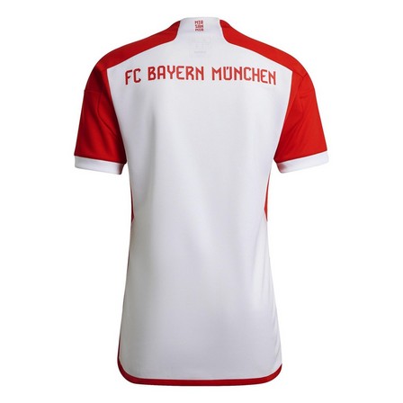 Men Fc Bayern 23/24 Home Jersey, White, A701_ONE, large image number 4