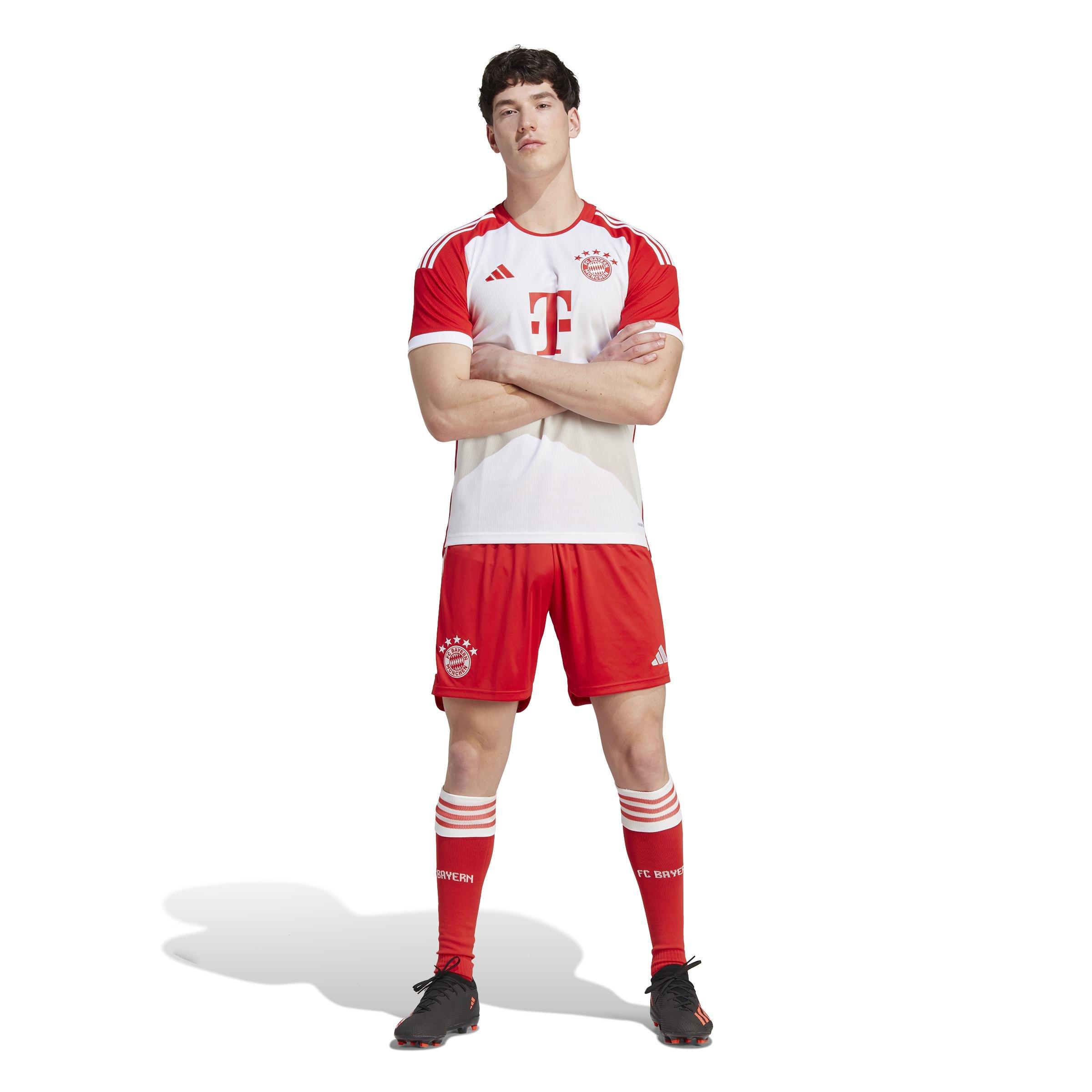 adidas - Men Fc Bayern 23/24 Home Shorts, Red