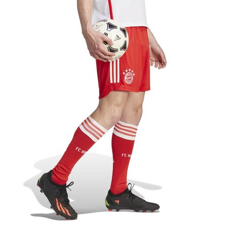 Men Fc Bayern 23/24 Home Shorts, Red, A701_ONE, large image number 6