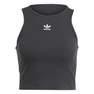 Women Essentials Rib Tank Top, Black, A701_ONE, thumbnail image number 1