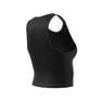 Women Essentials Rib Tank Top, Black, A701_ONE, thumbnail image number 11