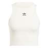 Women Essentials Rib Tank Top, White, A701_ONE, thumbnail image number 3