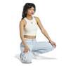 Women Essentials Rib Tank Top, White, A701_ONE, thumbnail image number 7