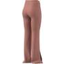 Women Lounge Ribbed Flared-Leg Joggers, Red, A701_ONE, thumbnail image number 10