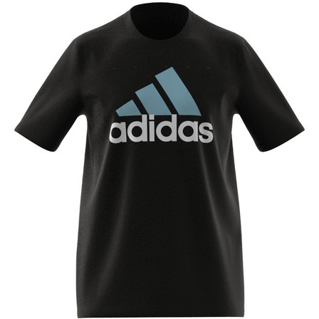 Men Essentials Single Jersey Big Logo T-Shirt, Black, A701_ONE, large image number 6