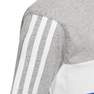 Kids Unisex Tiberio 3-Stripes Colorblock Cotton T-Shirt, White, A701_ONE, thumbnail image number 5