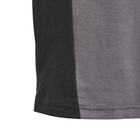 Unisex Kids Tiberio 3-Stripes Colorblock T-Shirt, Black, A701_ONE, large image number 5