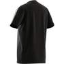 Unisex Kids Tiberio 3-Stripes Colorblock T-Shirt, Black, A701_ONE, thumbnail image number 7