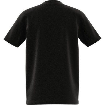 Unisex Kids Tiberio 3-Stripes Colorblock T-Shirt, Black, A701_ONE, large image number 11