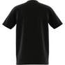 Unisex Kids Tiberio 3-Stripes Colorblock T-Shirt, Black, A701_ONE, thumbnail image number 11