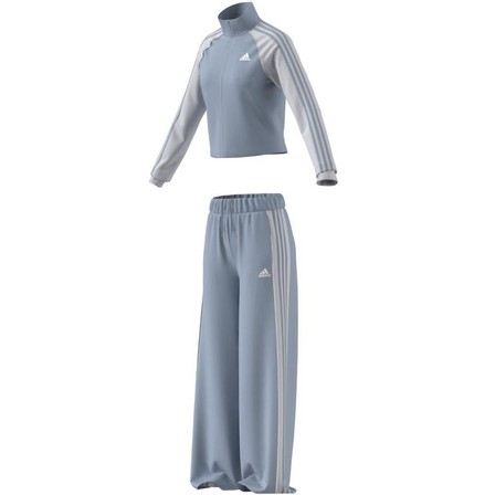 Female Teamsport Tracksuit, White, A701_ONE, large image number 15