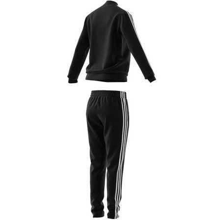 Women Essentials 3-Stripes Tracksuit, Black, A701_ONE, large image number 4