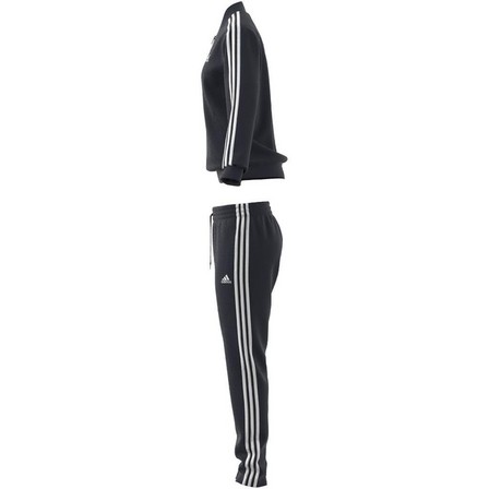 Women Essentials 3-Stripes Tracksuit, Blue, A701_ONE, large image number 12