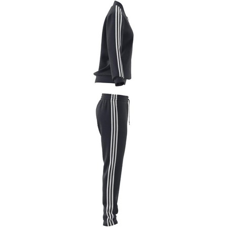 Women Essentials 3-Stripes Tracksuit, Blue, A701_ONE, large image number 14