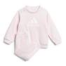 Kids Unisex Badge Of Sport French Terry Jogger, Pink, A701_ONE, thumbnail image number 1