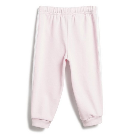 Kids Unisex Badge Of Sport French Terry Jogger, Pink, A701_ONE, large image number 3