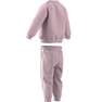 Kids Unisex Badge Of Sport French Terry Jogger, Pink, A701_ONE, thumbnail image number 8