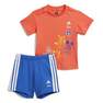 Unisex Kids Adidas X Disney Co-Ord Set, Red, A701_ONE, thumbnail image number 0
